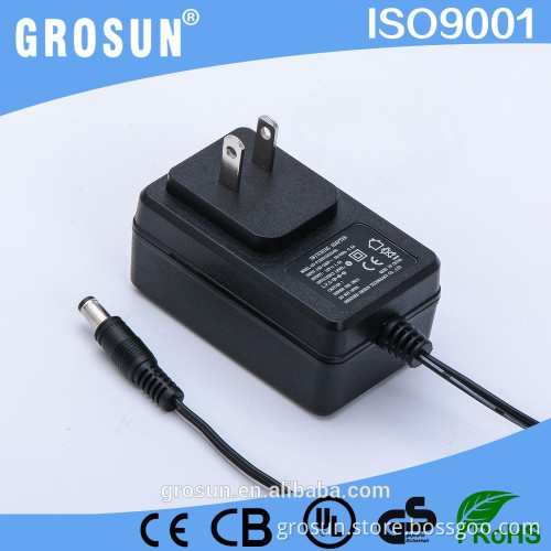 CE/UL/FCC Approved US Plug Adapter 18W AC DC Adapter DC Output 12V 1.5A Switching Wall Adapter Power Supply